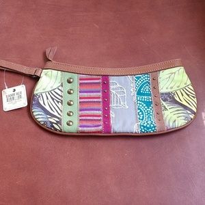 BNWT Genuine Leather Wristlet